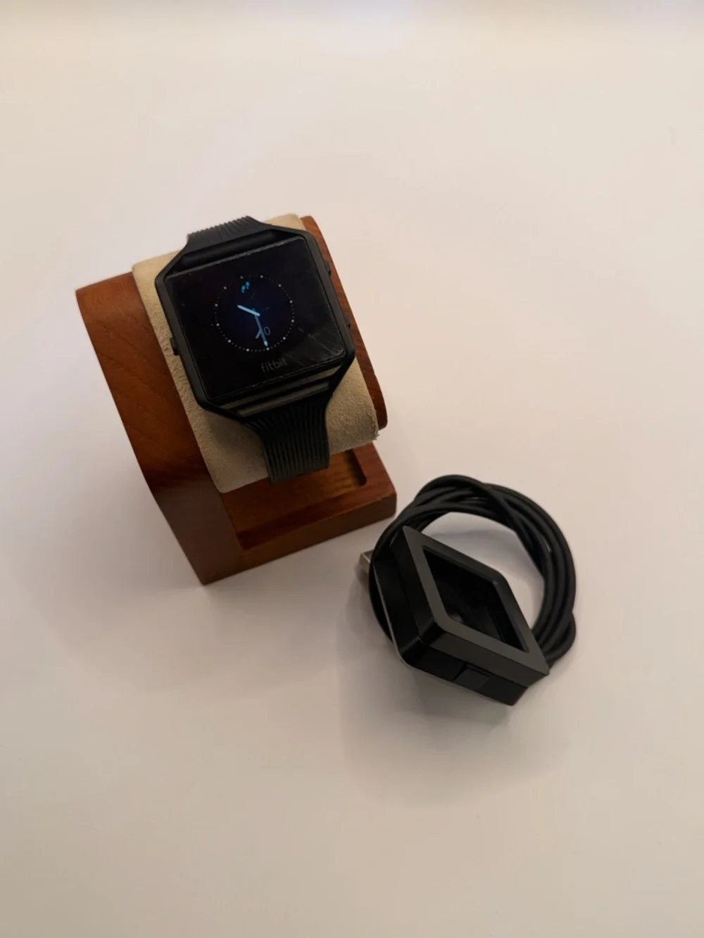 Fitbit Blaze, Black Band, Tested, Charger Included, Smart Watch, Fitness Tracker